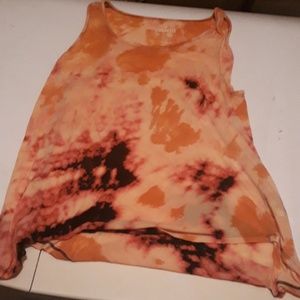 Tye-dye tank top